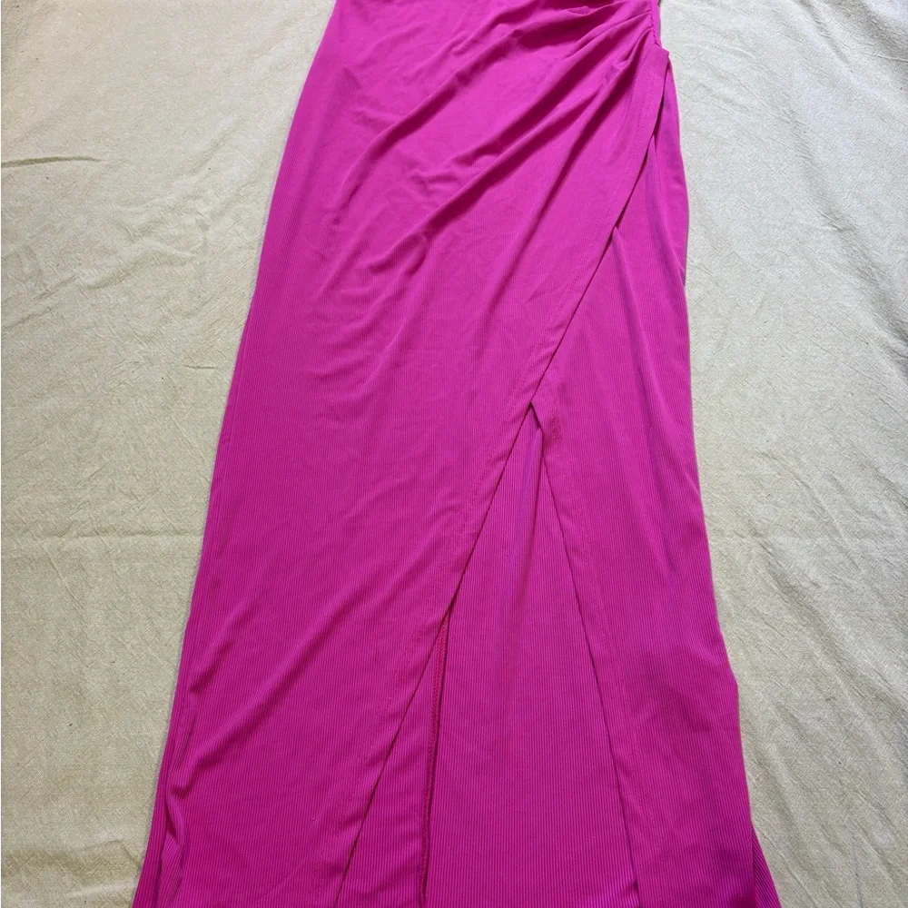 SHEIN Pink Ribbed Top - Picture 2 of 4